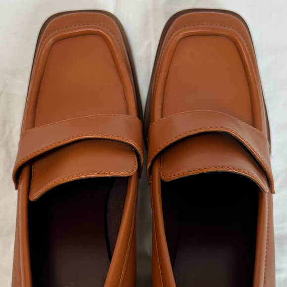 Franco Sarto Stacked Heel Loafer - Picture 7 of 12